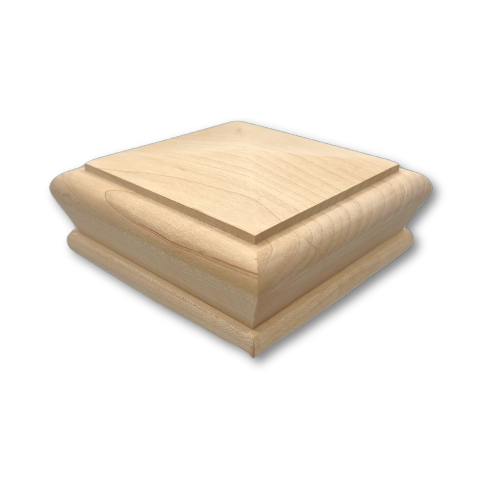 Classic - Maple Post Cap - 2" x 4-3/4" x 4-3/4" - NC7R2MP-P20